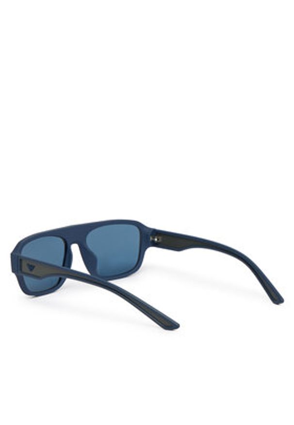 Emporio Armani Okulary przeciwsłoneczne 0EA4266U 618580 Brązowy. Kolor: brązowy