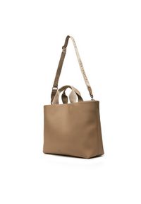 Calvin Klein Jeans Torebka Ultralight Tote Pu LV04K3132G Beżowy. Kolor: beżowy. Materiał: skórzane #3