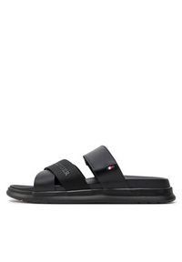 TOMMY HILFIGER - Tommy Hilfiger Klapki D Density Hilfiger Mix Sandal FM0FM05004 Czarny. Kolor: czarny