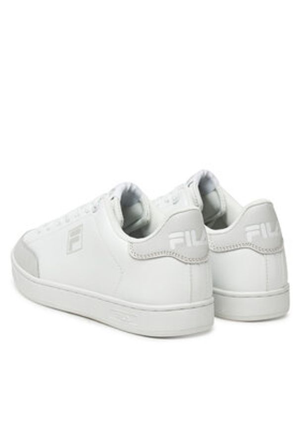 Fila Sneakersy Courtbay FFW0477 Biały. Kolor: biały. Materiał: skóra