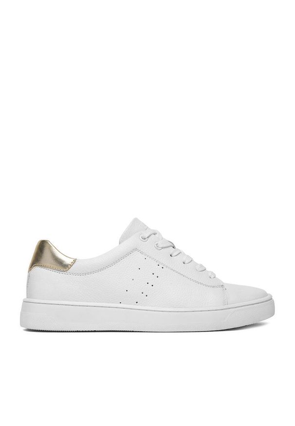 Sneakersy Lasocki. Kolor: biały