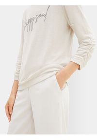 Tom Tailor Bluzka 1038170 Écru Regular Fit. Materiał: wiskoza