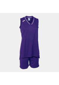 Joma - Zestaw do koszykówki damski Atlanta. Kolor: fioletowy, biały, wielokolorowy. Materiał: dresówka. Sport: koszykówka