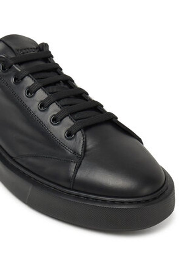 Iceberg Sneakersy IU163407 Niebieski. Kolor: czarny. Materiał: skóra