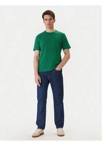 TOMMY HILFIGER - Tommy Hilfiger T-Shirt Ess Seasonal MW0MW39995 Zielony Regular Fit. Kolor: zielony. Materiał: bawełna #5