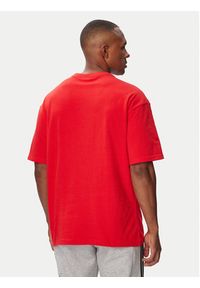 Adidas - adidas T-Shirt Trefoil Essentials HZ1003 Czerwony Loose Fit. Kolor: czerwony. Materiał: bawełna #5