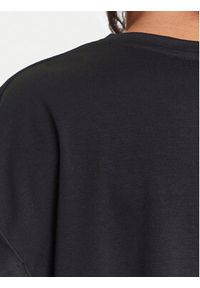 Emporio Armani T-Shirt EW000616 AF12187 UC001 Czarny Loose Fit. Kolor: czarny. Materiał: wiskoza