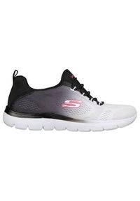 skechers - Buty do chodzenia damskie Skechers Summitsbright Charmer. Zapięcie: bez zapięcia. Kolor: biały, wielokolorowy, czarny. Materiał: materiał, syntetyk. Szerokość cholewki: normalna. Sport: turystyka piesza