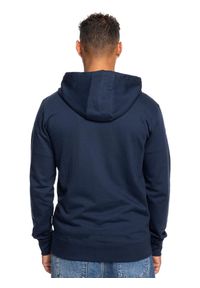 Quiksilver - Bluza na zamek BASIC ZIP Mężczyźni. Kolor: niebieski. Materiał: tkanina, poliester, bawełna
