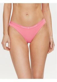 TOMMY HILFIGER - Tommy Hilfiger Dół od bikini UW0UW05315 Różowy. Kolor: różowy. Materiał: syntetyk