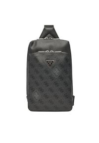 Guess Saszetka HMMICT P5426 Szary. Kolor: szary. Materiał: skóra