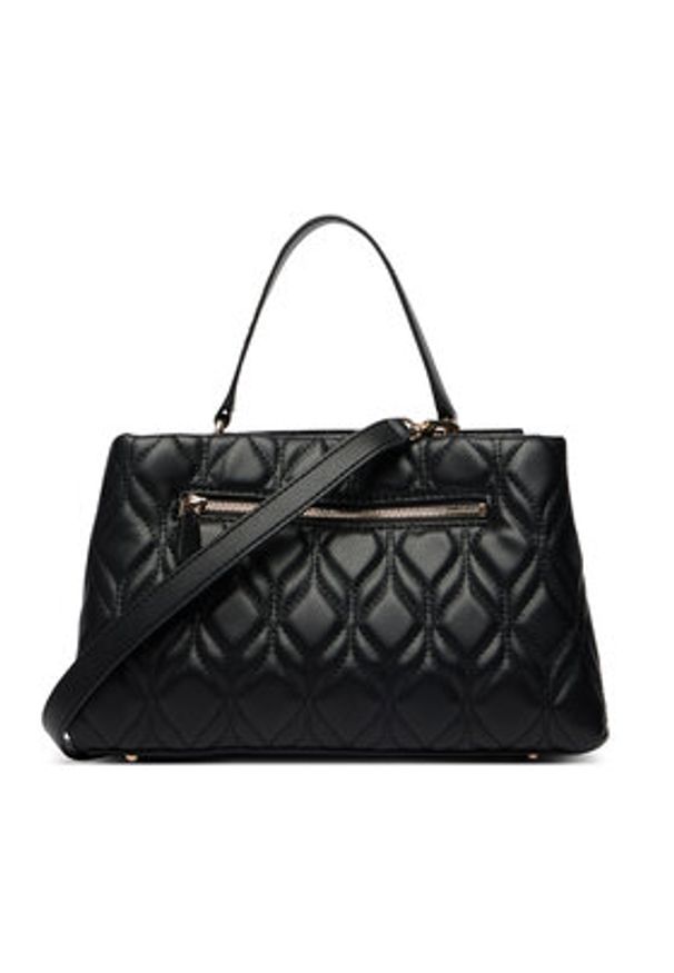 Guess Torebka Maxine HWQG97 33050 Czarny. Kolor: czarny. Materiał: skórzane