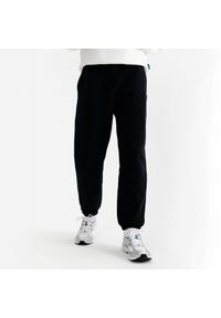 Decathlon - Spodnie męskie Elementals. Kolor: czarny. Materiał: poliester, bawełna, materiał #1