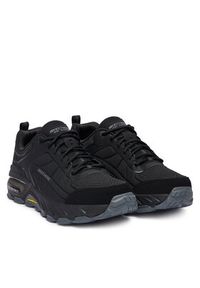 skechers - Skechers Trekkingi Max Protect 237672 BKCC Czarny. Kolor: czarny. Materiał: skóra. Sport: turystyka piesza #3