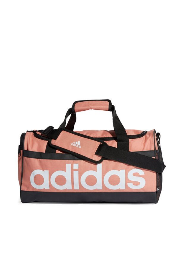 Adidas - adidas Torba Essentials Duffel Bag IL5761 Koralowy. Kolor: pomarańczowy. Materiał: materiał
