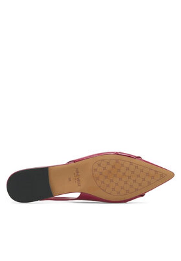 Nine West Sandały WFA2551-1 Czerwony. Kolor: czerwony. Materiał: skóra