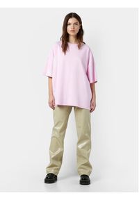 Noisy may - Noisy May T-Shirt Kim 27029104 Różowy Relaxed Fit. Kolor: różowy. Materiał: bawełna