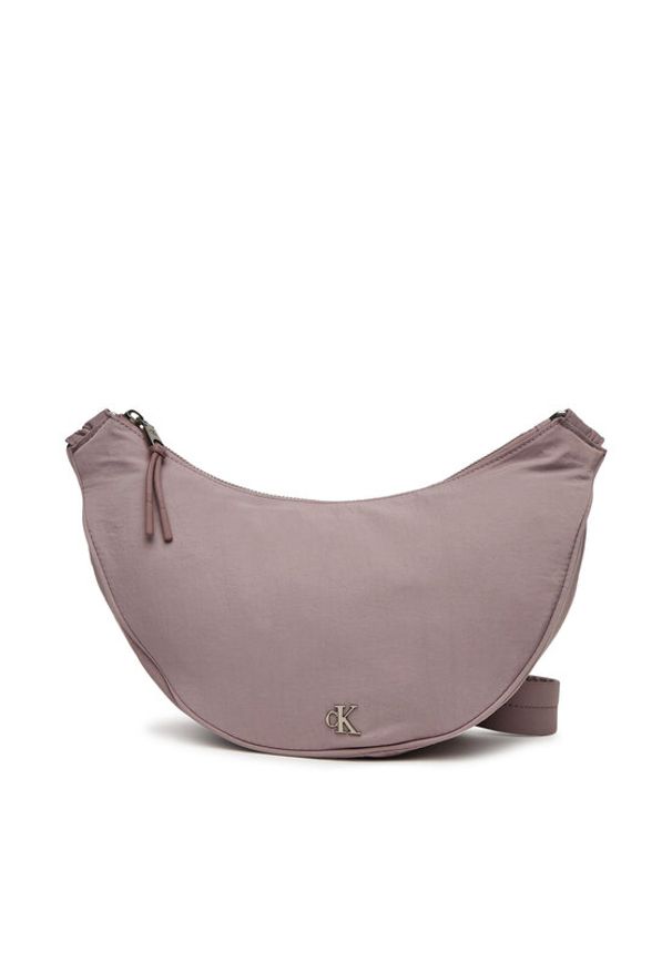 Calvin Klein Jeans Torebka Luna Nylon Sling Bag LV04K3095G Różowy. Kolor: różowy