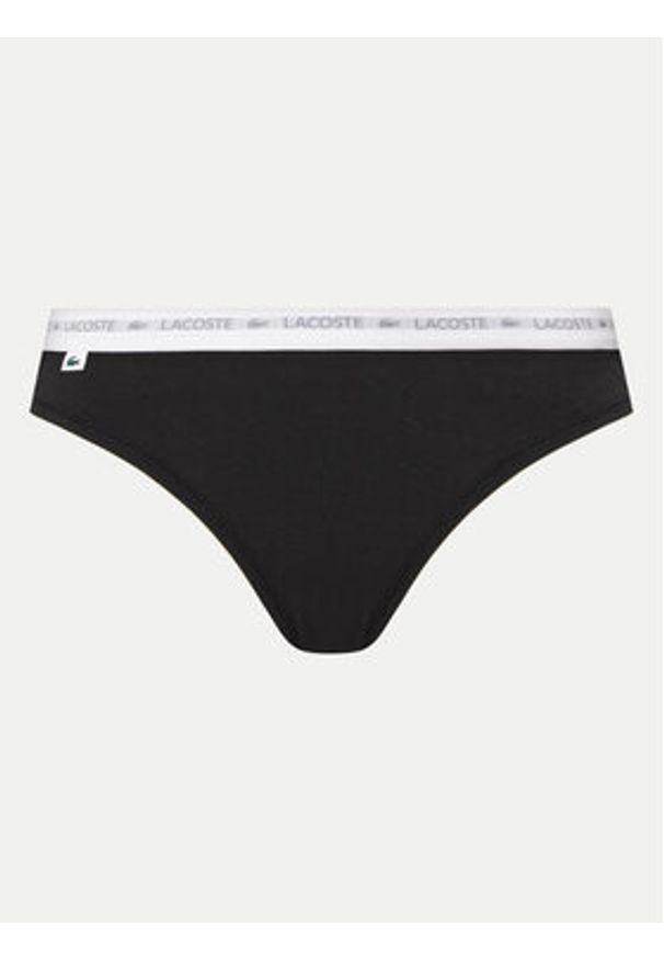 Lacoste Komplet 3 par fig klasycznych 8F1338 Czarny. Kolor: czarny. Materiał: bawełna