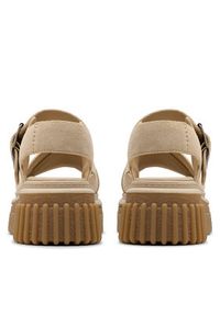 Clarks Sandały Evamar Wish 26181202 Beżowy. Kolor: beżowy. Materiał: skóra, zamsz #2