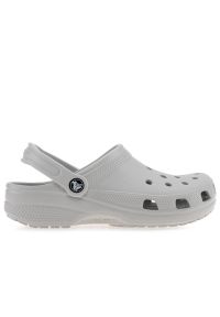 Klapki Crocs Classic Clog 206991-1FT - szare. Kolor: szary. Sezon: lato. Styl: młodzieżowy