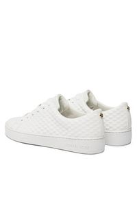 MICHAEL Michael Kors Sneakersy Keaton Lace Up 43R4KTFS1L Biały. Kolor: biały. Materiał: skóra