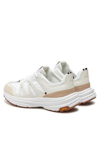 TOMMY HILFIGER - Tommy Hilfiger Sneakersy Tech Runner Craft Vibram FM0FM05133 Écru. Materiał: materiał