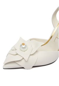 Gino Rossi - GINO ROSSI Szpilki CEO-ROSE-LT2155-1 Biały. Kolor: biały. Materiał: skóra. Obcas: na szpilce #4