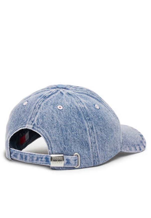 Tommy Jeans Czapka z daszkiem Heritage AW0AW17643 Fioletowy. Kolor: fioletowy. Materiał: bawełna