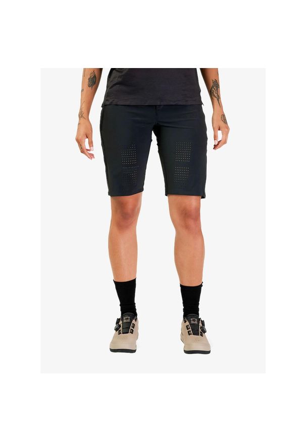 FOX - Spodenki rowerowe damskie Fox Ranger Short. Kolor: czarny. Sport: kolarstwo