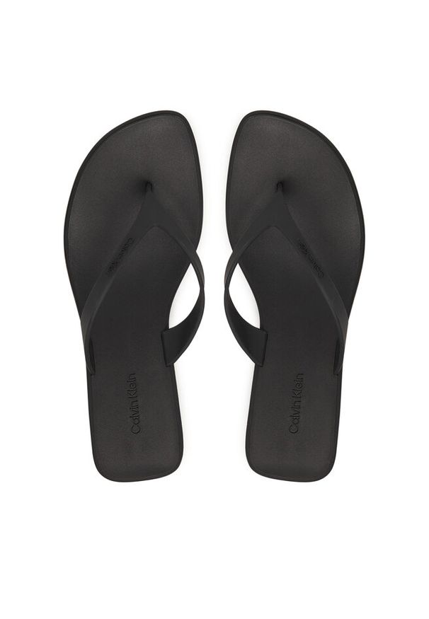 Japonki Calvin Klein. Kolor: czarny