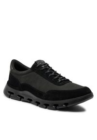 Clarks Sneakersy Nature X One 26172792 Czarny. Kolor: czarny. Materiał: materiał