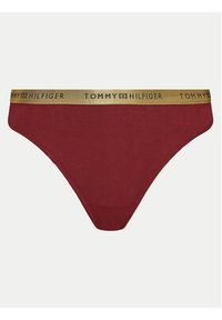 TOMMY HILFIGER - Tommy Hilfiger Komplet 5 par stringów UW0UW05535 Kolorowy. Materiał: bawełna. Wzór: kolorowy #3