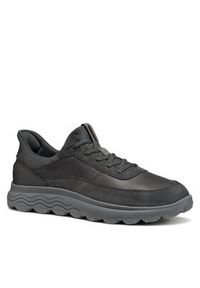 Geox Sneakersy U Spherica Plus U56MPA 08522 C1115 Szary. Kolor: szary. Materiał: zamsz, skóra