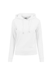 Urban Classics - Damska bluza z kapturem Urban Classic basic. Typ kołnierza: kaptur. Kolor: biały #1