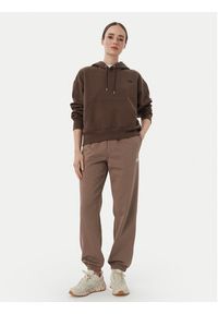 The North Face Bluza Tnf Essential Simple Dome Boxy Os NF0A8HBX Brązowy Regular Fit. Kolor: brązowy. Materiał: bawełna #3