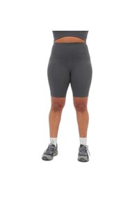 GIRLFRIEND COLLECTIVE - Damskie szorty z wysoką talią Girlfriend Collective. Kolor: szary. Długość: krótkie. Sezon: lato #2