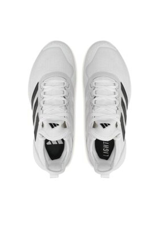Adidas - adidas Buty do tenisa adizero Ubersonic 4.1 IF2985 Biały. Kolor: biały. Materiał: mesh, materiał. Sport: tenis