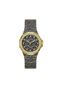 Guess Zegarek Misfit GW0597L1 Czarny. Kolor: czarny