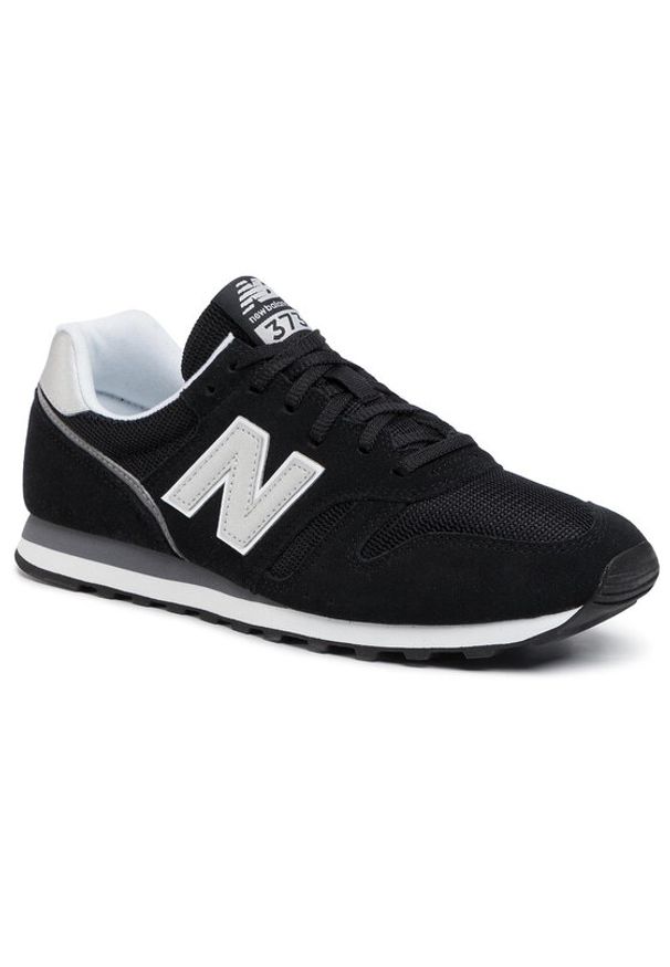 New Balance Sneakersy ML373CA2 Czarny. Kolor: czarny. Materiał: skóra, zamsz. Model: New Balance 373