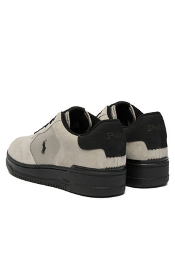 Polo Ralph Lauren Sneakersy 809913423004 Szary. Kolor: szary. Materiał: zamsz, skóra