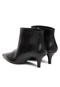 Patrizia Pepe Botki 8Y0132 L166 Czarny. Kolor: czarny. Materiał: skóra #4