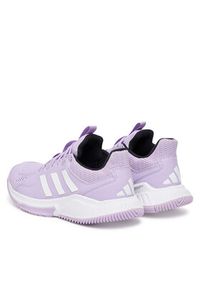Adidas - adidas Buty halowe Court Flight JQ9210 Fioletowy. Kolor: fioletowy. Materiał: skóra #5