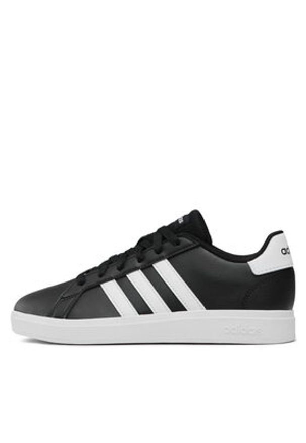 Adidas - adidas Sneakersy Grand Court GW6503 Czarny. Kolor: czarny. Materiał: syntetyk