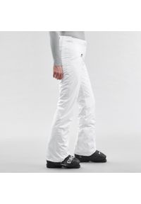 WEDZE - Spodnie narciarskie damskie Wedze 180. Kolor: biały. Materiał: poliester, tkanina. Sezon: zima. Sport: narciarstwo #2