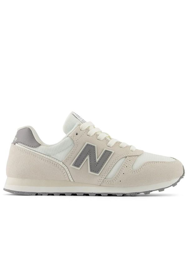 Buty New Balance WL373OL2 - beżowe. Okazja: na co dzień. Kolor: beżowy. Materiał: guma, skóra, syntetyk, materiał, zamsz. Szerokość cholewki: normalna. Model: New Balance 373