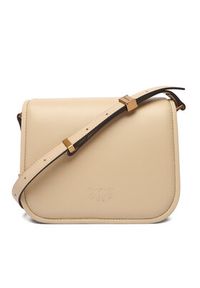 Pinko - PINKO Torebka Love Box Bag Fl Mini PE 25 PLTT 104297 A26L Beżowy. Kolor: beżowy. Materiał: skórzane #5