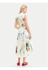 Desigual Sukienka koszulowa 26SWVW15 Kolorowy Regular Fit. Materiał: bawełna. Wzór: kolorowy. Typ sukienki: koszulowe #4