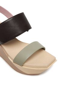 United Nude Sandały Delta Wedge Sandal 1041345616 Kolorowy. Materiał: skóra. Wzór: kolorowy #4