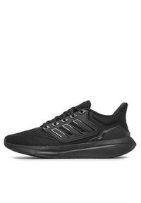 Adidas - adidas Buty do biegania Eq21 Run H00521 Czarny. Kolor: czarny. Materiał: materiał. Sport: bieganie
